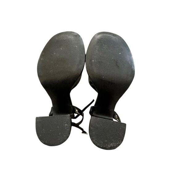 Madden Girl Caicos platform heeled sandal in black patent leather Size 8 $119 - Picture 8 of 13